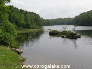 Nine Cornered Lake Trail Sign